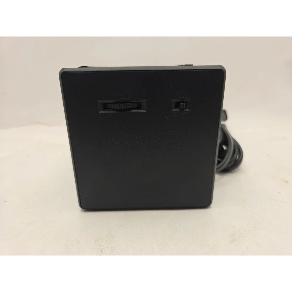 Sony ICF-C1 Cube Alarm Clock AM/FM Radio - Black - Great Shape, Tested Working!